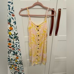 Billabong dress yellow/light pink